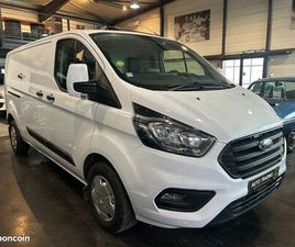 FORD TRANSIT CUSTOM FOURGON 280 L1H1 2.0 ECOBLUE 130 TREND BUSINESS, 2021, CAMERA DE RECUL, CARPLAY, 70500 KMS, TRES BON ETAT