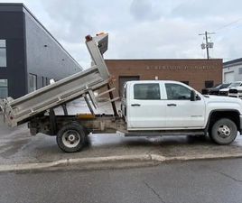 2019 GMC SIERRA 3500HD CREW CAB **ALUMINUM DUMP BOX-1 OWNER-CERT