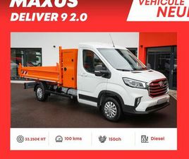 MAXUS DELIVER9 2.0 150CH COFFRE TRI-BENNE NEUF