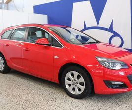 OPEL ASTRA SPORTS TOURER DRIVE 1,4 TURBO 103KW AT6 - AUTOMAATTI, WEBASTO KAUKOSÄÄDÖLLÄ, LÄMMITETTÄVÄ RATTI, KAMERA, NAVI...