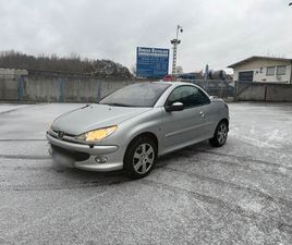 PEUGEOT 206CC CABRIO 1,6L 16V TÜV 10.26 VOLLAUSTATTUNG VIEL NEU !