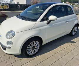 FIAT 500 1.2I, 52 KW, JEN 125 T. KM, R.2014, PĚKNÝ