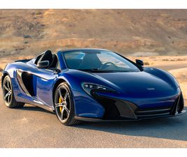 2015 MCLAREN 650S SPIDER