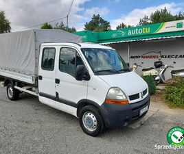 RENAULT MASTER RENAULT MASTER BRYGADÓWKA 7-MIO OSOBOWA 2.5 DCI 100 KM LIPIANY - SPRZEDAJEMY.PL