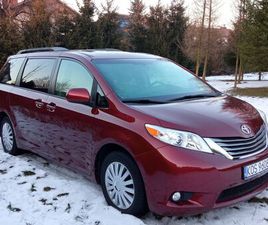 TOYOTA SIENNA 3.5 XLE AWD