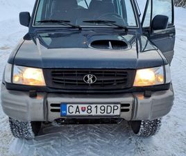 HYUNDAI GALLOPER HYUNDAI GALLOPER 2.5 TD TC 74KW100HP M5 ZA 4 200 €