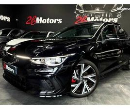 VOLKSWAGEN GOLF 8 1.5 TSI 150CH DSG7 R-LINE•TOIT OUVRANT•FEUX FUL L LED•CALANDRE FINITION LED•CAMÉRA•RADARS AV/AR•JANTES 18P•ÉTRIERS ROUGE•GPS•CARPLAY•CHARGEUR 