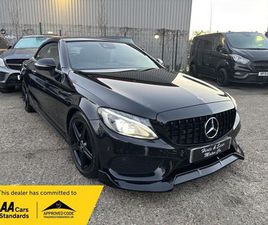2017 MERCEDES-BENZ C-CLASS 2.1D C250D AMG LINE (START/STOP) CABRIOLET 2D 9G-TRONIC PLUS