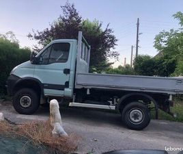 IVECO DAILY 4X4 VL 3,5T TRIBENNE AMOVIBLE ALU 52.000 KMS - 55.000 HT