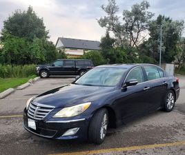 2013 GENESIS 3.8L TECHNOLOGY NAV, LEATHER, 2 SETS WHEELS!
