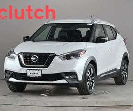 2018 NISSAN KICKS SR W/ APPLE CARPLAY, HEATED FRONT SEATS, REARV