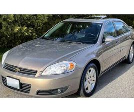 2006 CHEVY IMPALA LTZ 3.9L, BLK LEATHER, HEATED SEATS, CASH ONLY
