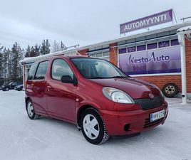 TOYOTA YARIS VERSO 1.3 86HV * VETOKOUKKU * LUJA PERUS KÄRRY!