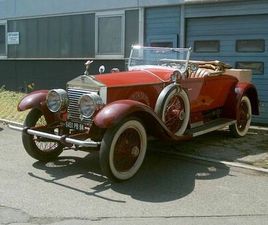 SILVER GHOST PICADILLY ROADSTER MATCHING NUMBER