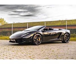 LAMBORGHINI GALLARDO*SPYDER*5,2*ALL-BLACK*TRAUM*AUTOM!*TOP