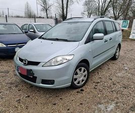 MAZDA 5 1.8 CZYSTA BENZYNA NOWE SPRZEGLLO TANIE AUTA FASTY FASTY