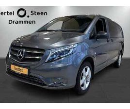 MERCEDES-BENZ VITO-KLASSE 119 4MATIC / 190HK / WEBASTO / LAV KM / 2019, 76 360 KM, KR 389 000,-