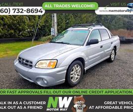 2003 SUBARU BAJA SPORT UTILITY PICKUP 4D PICKUP IS PRICED TO SELL NOW!
