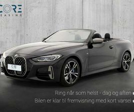 BRUGT BMW M440I 3,0 CABRIOLET CONNECTED XDRIVE AUT. TIL SALG