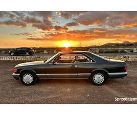 MERCEDES-BENZ 560 SEC 154.000 KM GRAN CANARIA KIELCE - SPRZEDAJEMY.PL