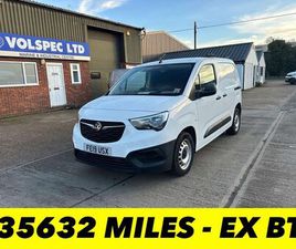 VAUXHALL COMBO 1.6 TURBO D 2300 EDITION PANEL VAN 4DR DIESEL MANUAL L1 H1 EURO 6 (START/STOP) (100 PS)