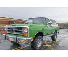 1986 DODGE RAMCHARGER SE 5.2L V8 AUTOMATIC À VENDRE PAR E...