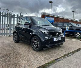 2017 SMART FORTWO 1.0 PRIME PREMIUM 2DR AUTO CONVERTIBLE PETROL AUTOMATIC