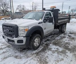2015 FORD F-550 DUMP TRUCK