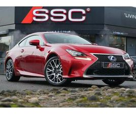LEXUS RC RC300H LEXUS RC 2.5 300H F SPORT CVT EURO 6 (START/STOP) 2DR