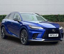 2026 LEXUS RX 450H+ 292 F-SPORT DESIGN 5DR E-CVT ESTATE PETROL/ELECTRIC AUTOMATIC