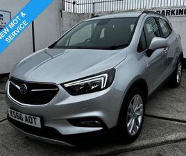 VAUXHALL MOKKA X 1.6I ACTIVE SUV 5DR PETROL MANUAL EURO 6 (START/STOP) (115 PS)