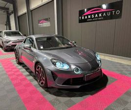 ALPINE A110 1.8T 252 CV LÉGENDE + ÉCHAPPEMENT SPORT + FREINS HAUTE PERFORMANCE + SIÈGES CHAUFFANTS