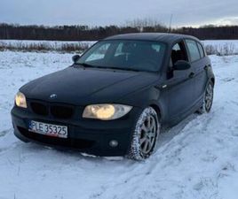 BMW E87 SERIA 1 BENZYNA+LPG KOSTRZYN NAD ODRĄ • OLX.PL