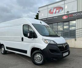 2023 VAUXHALL MOVANO 2.2 CDTI 3500 BITURBO EDITION PANEL VAN 5DR DIESEL MANUAL FWD L2 H2 EURO 6 ...