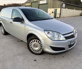 2011 VAUXHALL ASTRA CLUB CDTI DEALER REGISTERED+1 NO VAT CAR DERIVED VAN DIESEL MANUAL