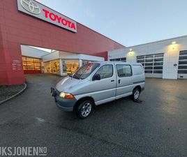 2002 TOYOTA HIACE, 2.5 DIESEL 102HK 4WD EU OK TIL 10.2026, 242000KM