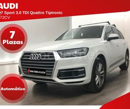 AUDI Q7 SPORT 3.0 TDI QUATTRO TIPTRONIC