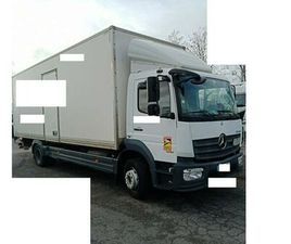 MERCEDES ATEGO 1218 EURO 6 KONTENER 18P TYLKO 331TYS.KM UDOKUMENTOWANE GÓRA KALWARIA