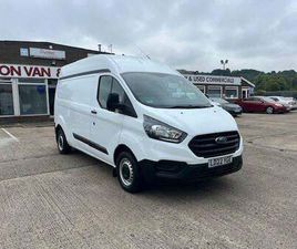 2022 FORD TRANSIT CUSTOM 2.0 ECOBLUE 130PS HIGH ROOF LEADER VAN PANEL VAN DIESEL MANUAL