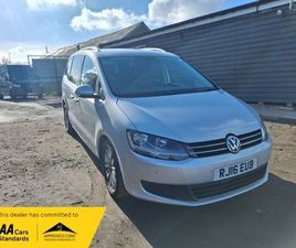 2016 VOLKSWAGEN SHARAN 2.0 TDI CR BLUEMOTION TECH 150 SE NAV 5DR DSG MPV DIESEL AUTOMATIC