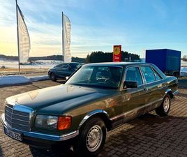 MERCEDES BENZ S KLASSE 380 SE 1 VORBESITZER H-ZULASSUNG GEPFLEGT