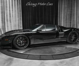 2006 FORD GT BLACK ON BLACK WITH MATTE BLACK STRIPES! HRE WHEELS! CUSTOM!