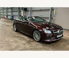 3.0 E450 V6 AMG LINE (PREMIUM PLUS) CABRIOLET G-TRONIC+ 4MATIC EURO 6 (START/STOP) 2DR