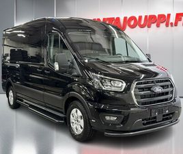 VAN 350 2.0 TDCI 121 KW A8 FWD LIMITED L3H2 3,65 VERHOOMO SORSA M-A 6-HENGELLE - KIINTEÄ 1,9% KORKO + KULUT - *HUIPPUHIENO RETKEILYAUTO NOPEAAN TOIMITUKSEEN, UU