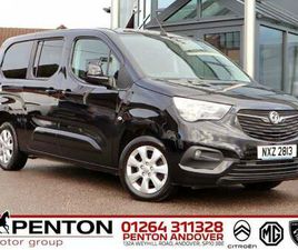 VAUXHALL COMBO 2022 VAUXHALL COMBO LIFE 1.5 TURBO D SE XL MPV EURO 6 (START/STOP) 5DR (7 SEAT) MPV DIESEL MANUAL