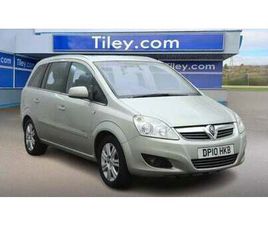 2010 VAUXHALL ZAFIRA 1.8 16V ELITE EURO 4 5DR MPV PETROL MANUAL