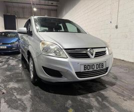 2010 VAUXHALL ZAFIRA 1.9 CDTI EXCLUSIV [120] 5DR AUTO MPV DIESEL AUTOMATIC