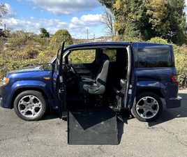 HONDA ELEMENT 2010 HONDA ELEMENT HANDICAPED POWER WHEELCHAIR RAMP LOW 10K MILES