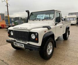 2008 LAND ROVER DEFENDER 110 COUNTY 2.4 TDCI 4X4 HIGH CAPACITY PICK UP TRUCK