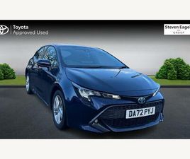 TOYOTA COROLLA ICON HATCHBACK'S 1.8 VVT-H ICON CVT EURO 6 (START/STOP) 5DR